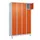 lockerkast,HxBxD 1950x1200x500mm,4x5vakken,vak B 300mm,cil.-slot