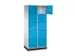 armoire multicases grand volume,RAL7035/RAL5012,HxlxP 1950x820x500mm