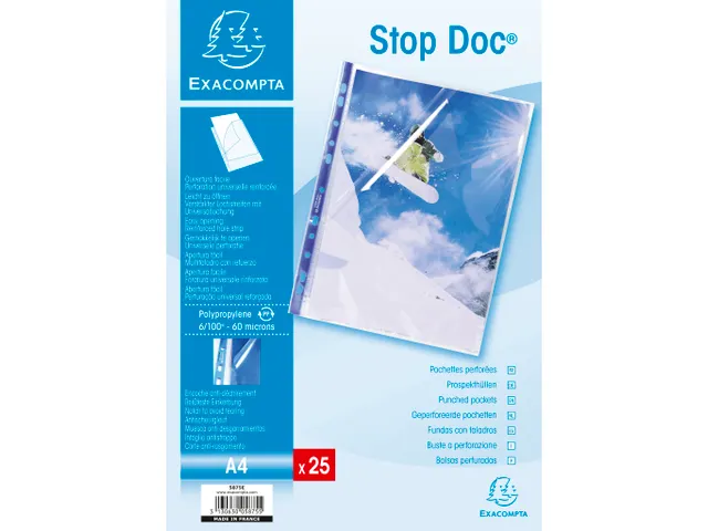 PK 25 Geperf.tas STOP DOC A4