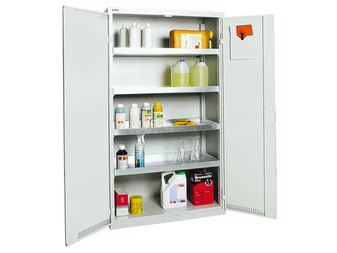 Milieukast Plaatstaal Grijs Ventilatie 1800x1000x500mm