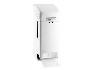 Toiletpapier Dispenser Staal Voor 2 Rollen Wit - 1