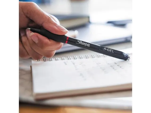 S-gel roller, medium punt, rood