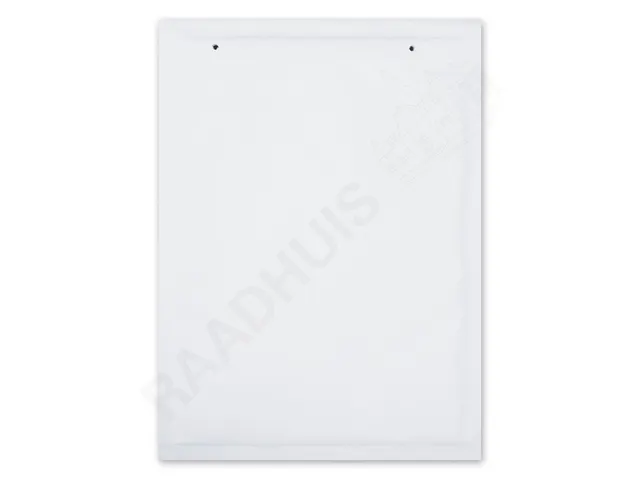 Luchtkussenenvelop Raadhuis 180x265mm D14 wit plakstrip krimp a 5 stuk