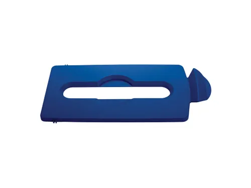 Deksel Papier Voor Slim Jim Recyclingstation Blauw