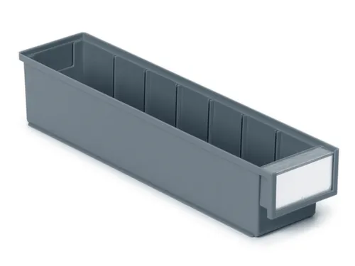 stellingbak,HxBxD 82x92x400mm,PP,grijs