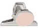 Pince-papier clip Bulldog pro avecaimant, chromé largeur 75mm, 3 pc a