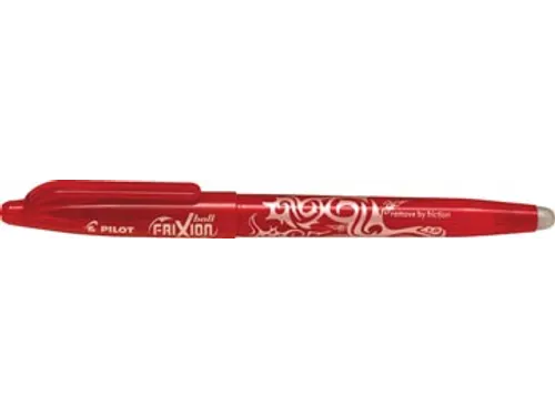 Rollerpen Pilot Frixion Ball 1.0mm BL-FR10 Brede punt Rood