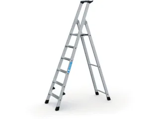 Boktrap Aluminium H 1 26M L 2 32M 6Treden Incl. Platform - 3