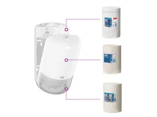 Tork 558000 Elevation M1 Mini Centerfeed Poetspapier Dispenser Wit - 3