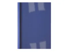 Thermische Omslag Gbc Linnen A4 3mm Donkerblauw