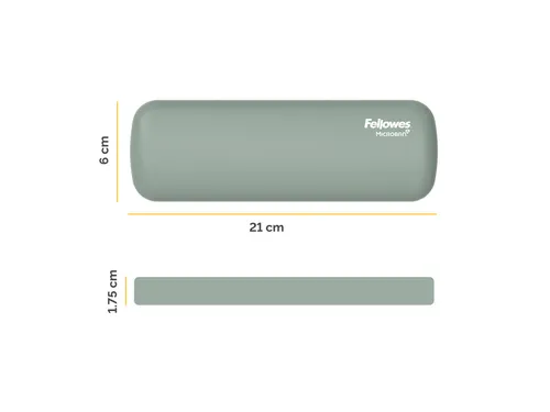 Polssteun Fellowes Breyta palm saliegroen 6x18cm