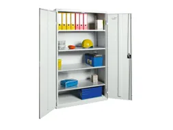 Kast Met Openslaande Deuren 1800x1000x500mm 4legborden Staal