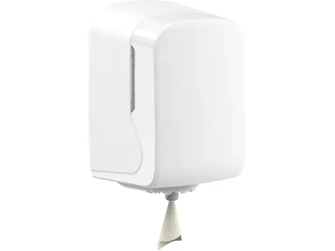 Spotless poetspapierdispenser Midi wit