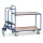 Orderverzamelwagens 2105 250kg 1000x600mm 2 Etages Hout