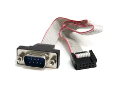 40cm 9-pins Serieel Mannelijk naar 10-pins Moederbord Inbouwpaneel Kab