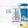 Herma 5118 Rugetiket 192x16,9mm Wit permanent klevend 400 stuks