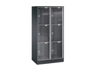grootvolume-lockersysteem,HxBxD 1750x820x500mm,2x3vakken,cil.-slot - 3