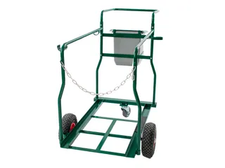 Containerkar voor 2x 120 Liter Container Groen - 3