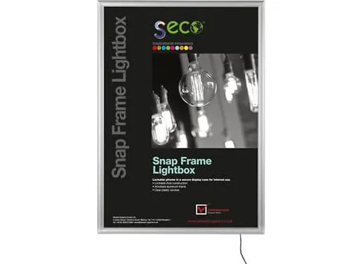 Kliklijst Seco A1 25mm LED slim zilver