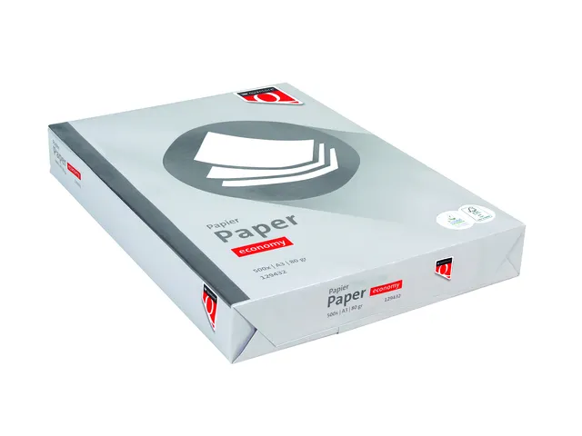 Kopieerpapier Quantore Economy A3 80 gram wit 500vel