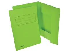 Dossiermap 3 Kleppen Groen A4 250 Gram