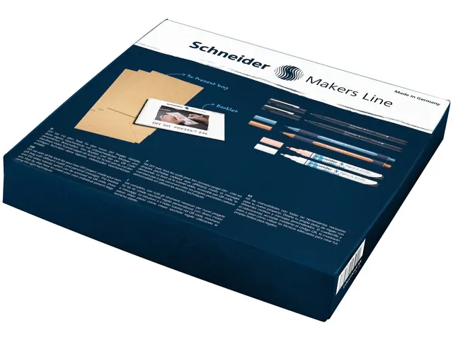 DIY set Schneider geschenk- tasjes