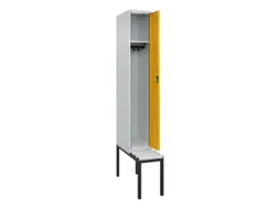 locker met bank,HxBxD 2120x300x815mm,1vak,vak B 300mm,cilinderslot