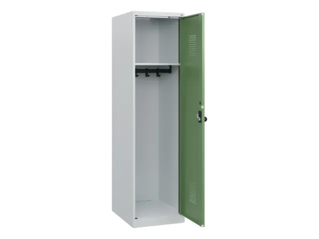 schoollocker,HxBxD 1530x400x500mm,1vak,vak B 400mm,draaigrendel