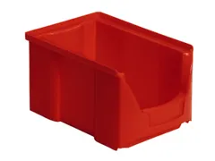 Zichtbak Hxbxd 125x145x230/196mm Pe Rood