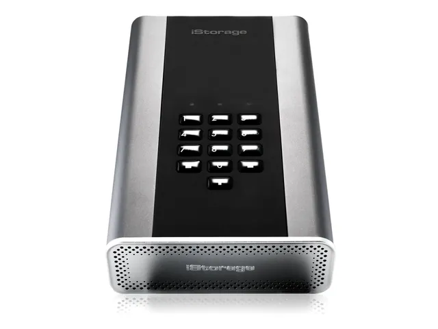 diskAshur DT2, 6TB, , XTS-AES 256-bit, USB 3.2, FIPS PUB 197, Graphite