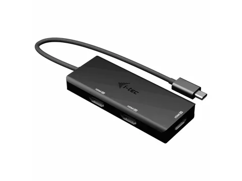 i-tec USB-C Triple 4K HDMI-videoadapter vermogen 100W