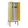 locker voor scheiding van kleding,HxBxD 2120x800x500mm,2vak