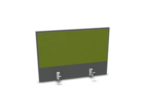 opzetpaneel bureau aanbouw achter MS-donkergrijs BN7048-groen 800mm
