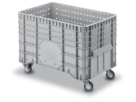 Maxi-Container 300 Liter HxLxB 700x640x1040mm Pe Grijs