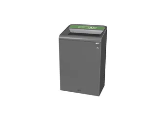 Configure Recyclingstation GFT 125 Liter Antraciet Groen - 1