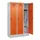 locker,HxBxD 1950x1200x500mm,3vak,vak B 400mm,draaigrendel,sokkel