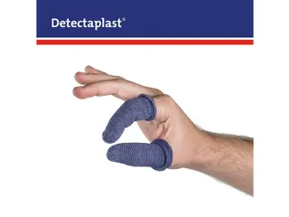 Detectaplast Vingerlingen Textiel Large Blauw - 4