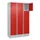 lockerkast,HxBxD 1950x1200x500mm,3x4vakken,vak B 400mm,cil.-slot