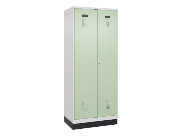 locker voor scheiding van kleding,HxBxD 1950x800x500mm,2vak