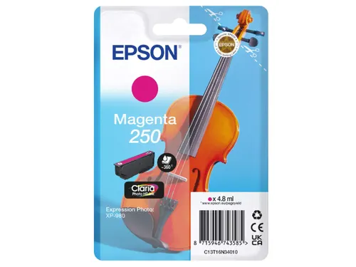 Inktcartridge Epson 250 T16N34 rood