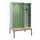 locker met bank,voor scheiding van kleding,HxBxD 2120x1200x815mm,4vak