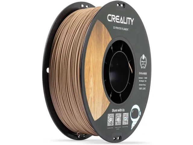 Creality CR-PLA 3D Filament WOOD 1,75mm White pine 1kg