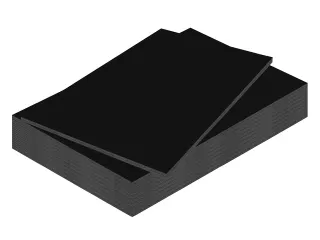 Foamboard Kangaro zwart A3 5 mm dik, 10 stuks 2 zijdig mat papier - 3
