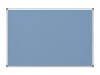 Prikbord MAULstandaard 90x180cm Textiel Licht Blauw - 1
