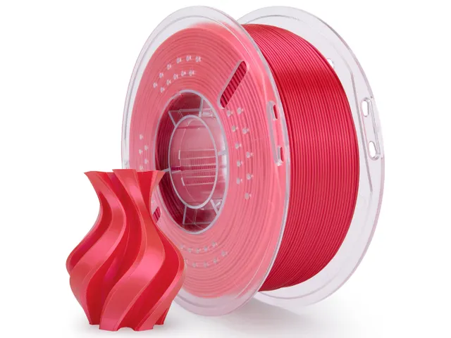 PLA SILK 1,75mm rood 1kg