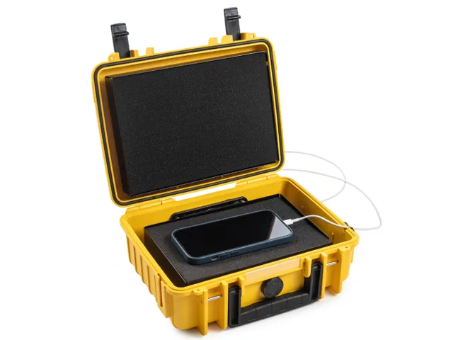 Accukluis Lithium-ion koffer Small Geel ADR Klasse 9