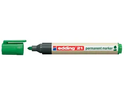 Viltstift edding 21 EcoLine rond groen 1.5-3mm