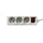 Stekkerdoos BRASQ 3 voudig 3 meter wit