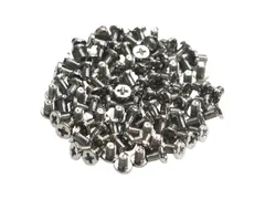 QNAP SCR-M2SSDA-96, Schroefkit, Metaal, Platte kop, Chroom, 96 stuk(s)