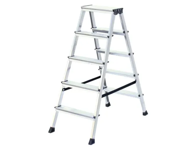 Lichte Universele Trapladder Tweezijdig 1.18m H 0 86m 2x5treden